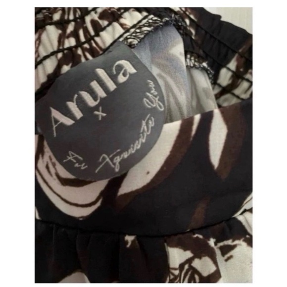 ARULA Black Floral Wide Leg Jumpsuit - Picture 10 of 11